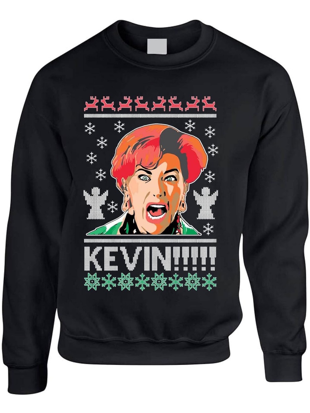 Home Alone “KEVIN!!!” Ugly Christmas Sweater Unisex🎄🎥